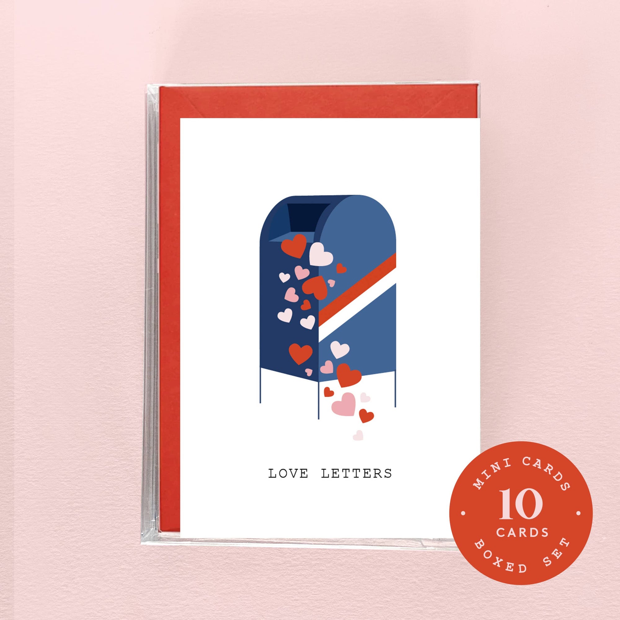 Mini Boxed Set - Love Letters Mailbox -  10 Cards