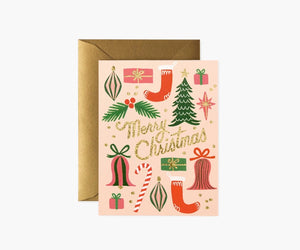 Deck the Halls Merry Christmas Card